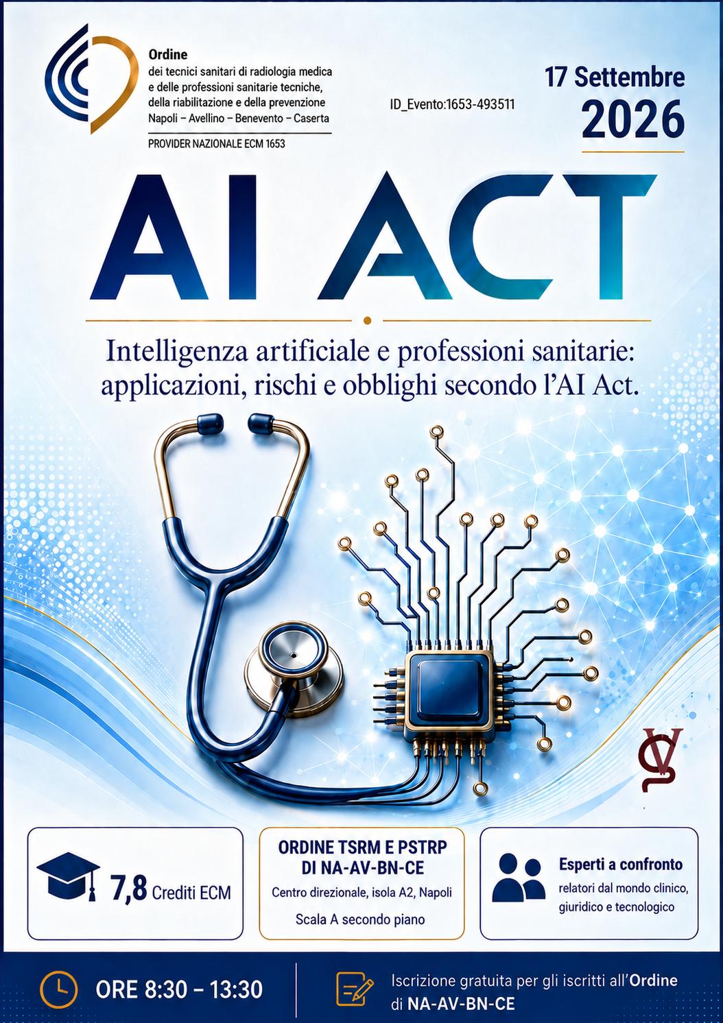 Locandina corso ECM AI Act
